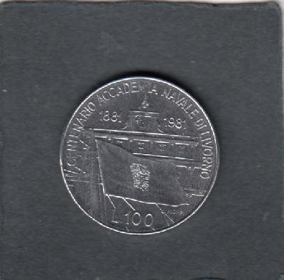 Beschrijving: 100 Lire ACADEMY